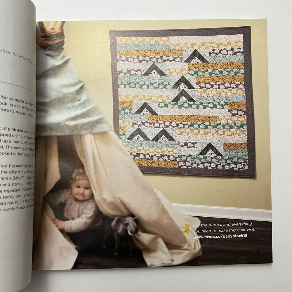 Missouri Star Block Quilt Pattern Book Special Baby Edition 2018 Vol 5 Issue 1